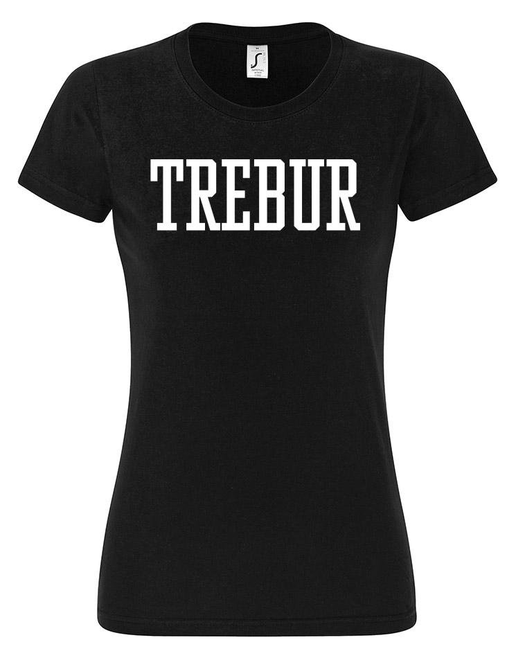Trebur Damen T-Shirt schwarz