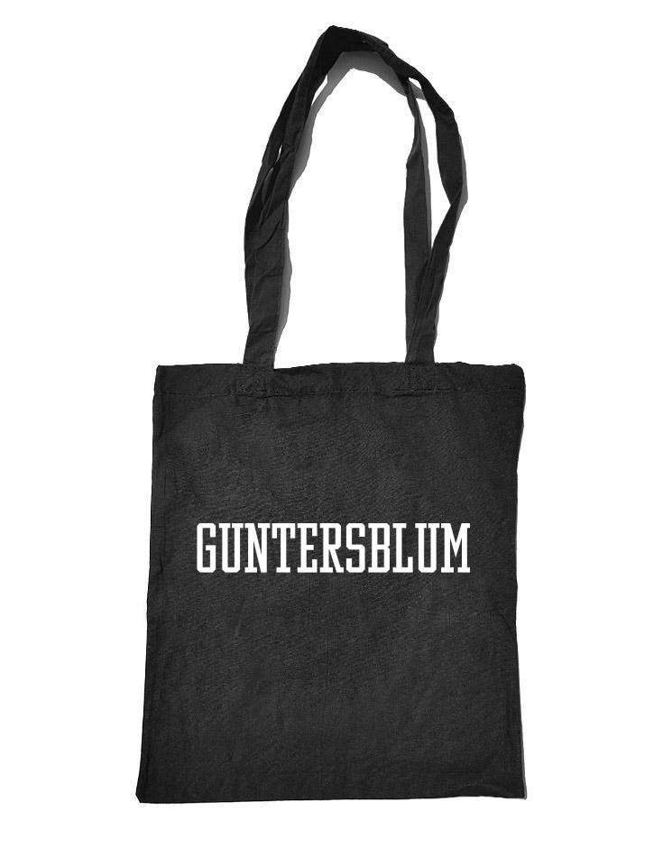 Guntersblum Jutebeutel schwarz