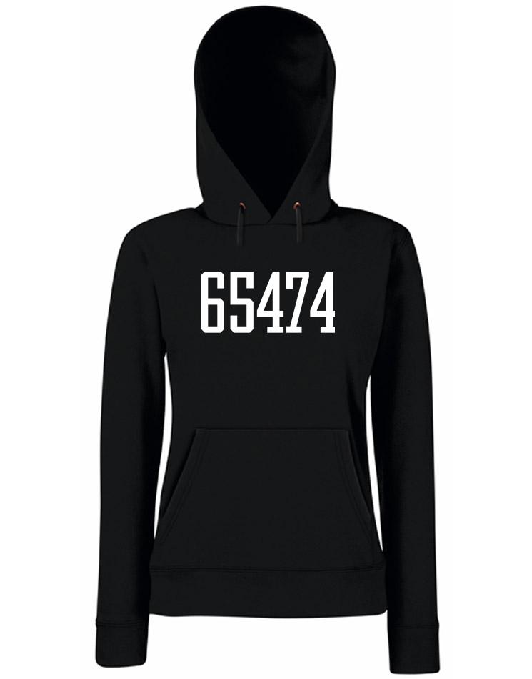 65474 Damen Kappu schwarz