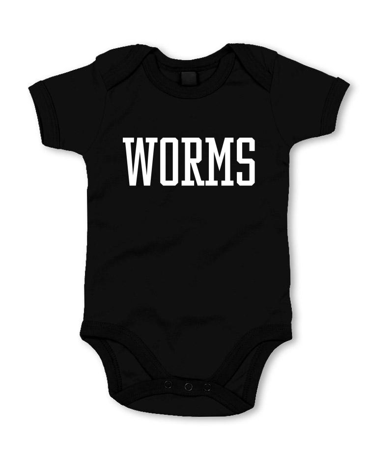 Worms Babystrampler