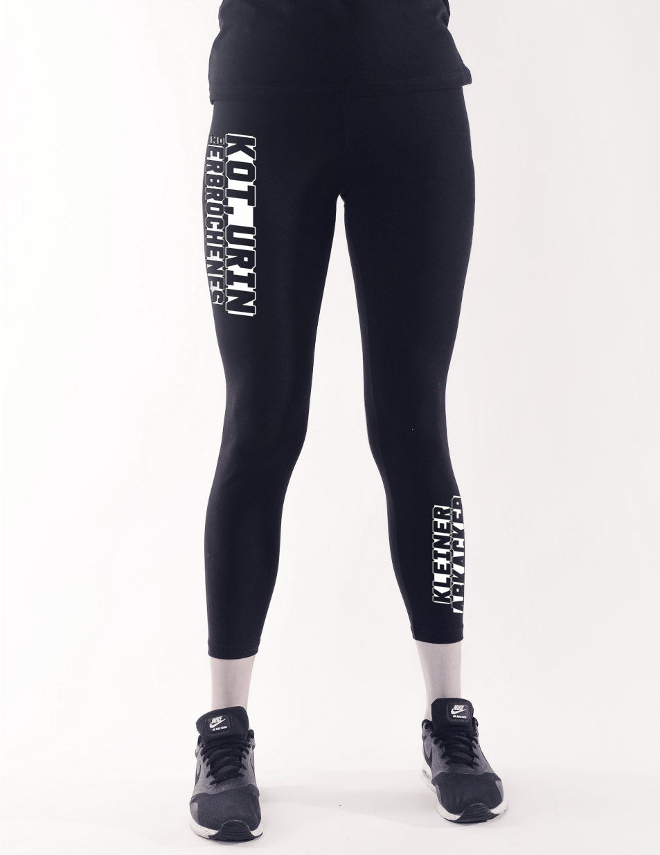 Kleiner Abkacker Leggings schwarz