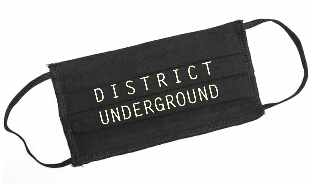 District Underground Mund-Nasen-Maske