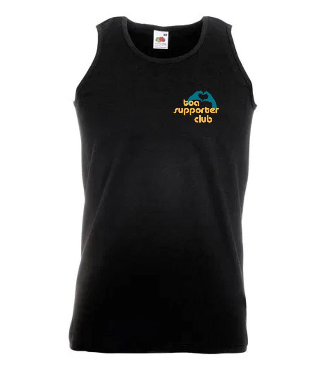 Toa Supporter Club Unisex Tank Top mehrfarbig auf schwarz