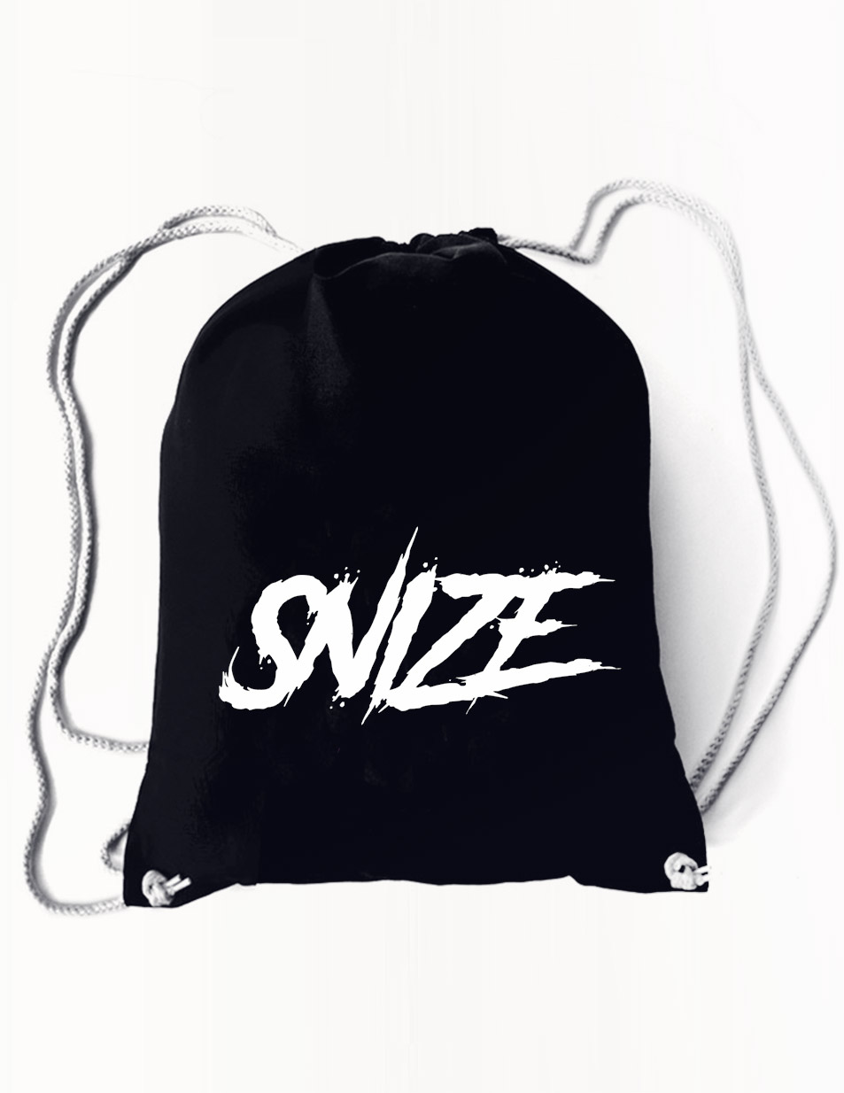 SNIZE Rucksack wei auf schwarz