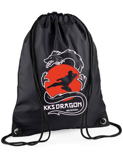 Dragon Premium Gymsac Wiesbaden schwarz - Wiesbaden