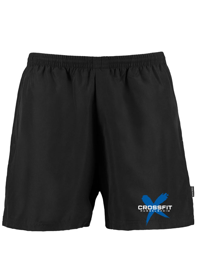 CFR Unisex Shorts wei/blau auf schwarz