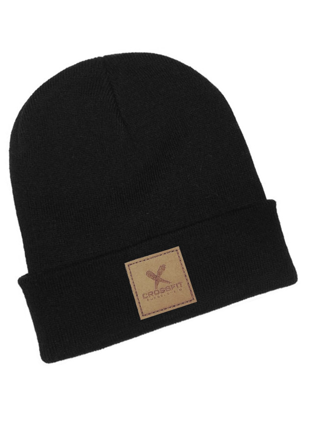 CrossFit Rsselsheim Wollmtze Beanie schwarz