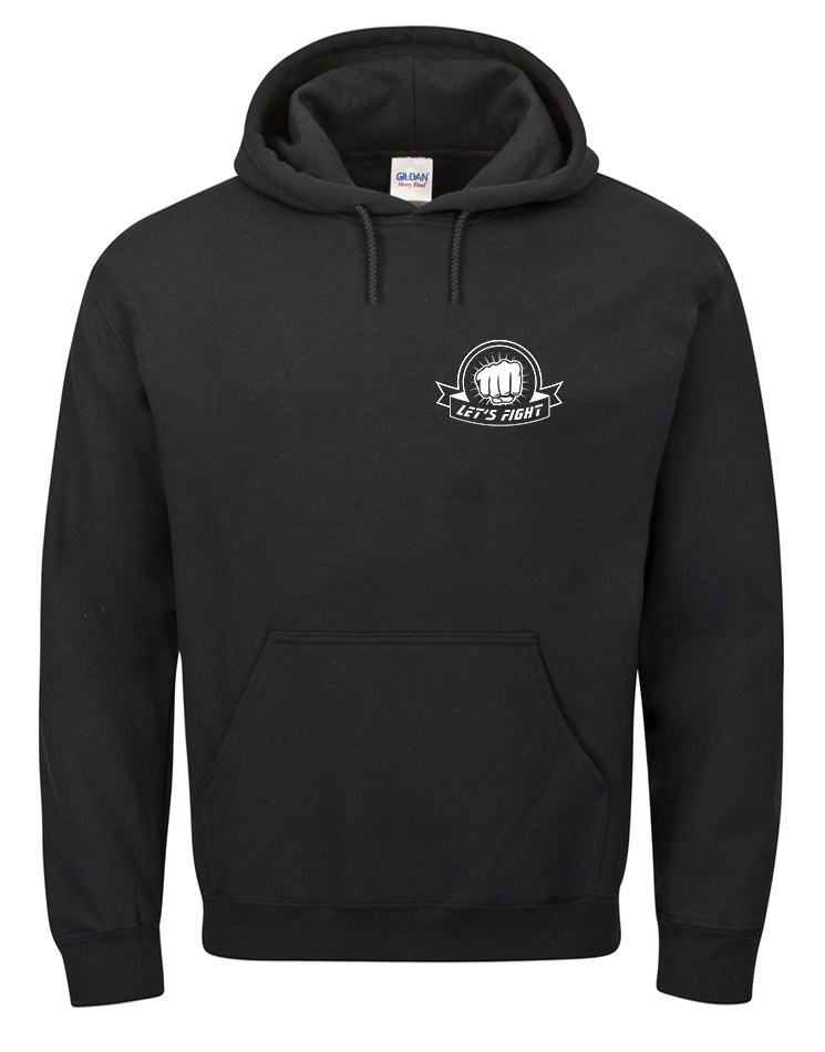 Lets Fight Unisex Kappu schwarz