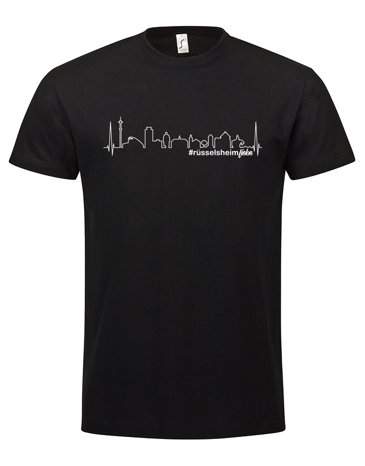Skyline T-Shirt schwarz