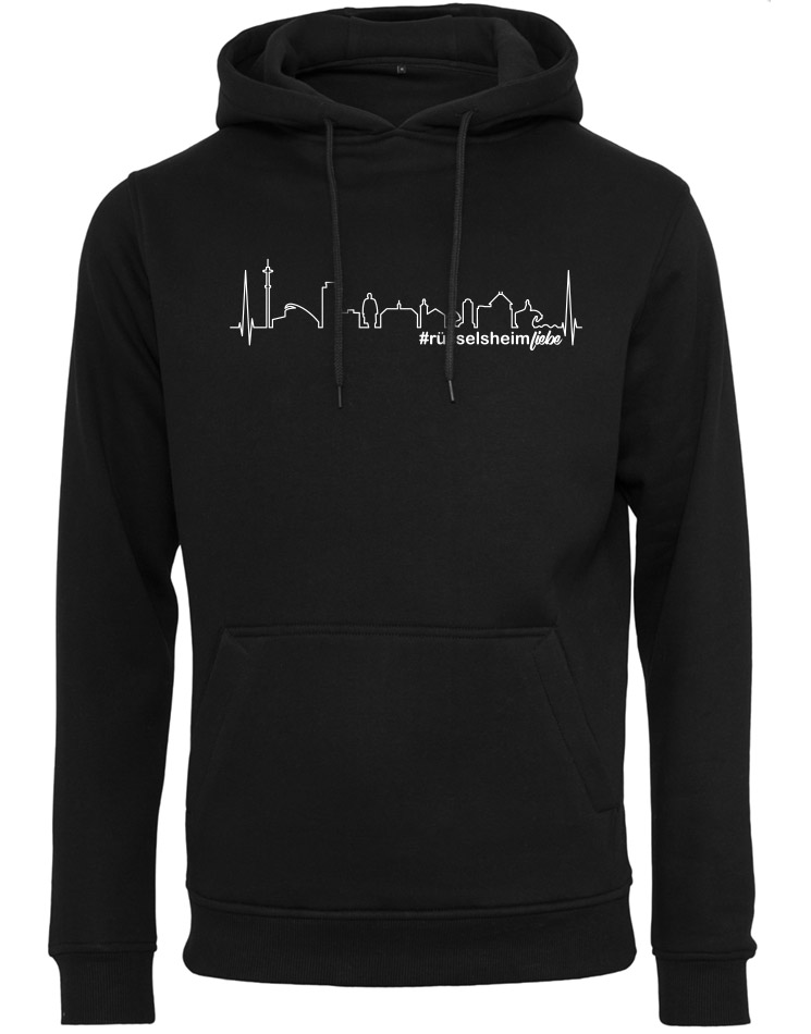 Skyline Hoodie schwarz
