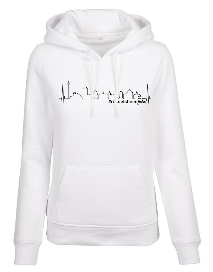 Skyline Damen Hoodie weiss