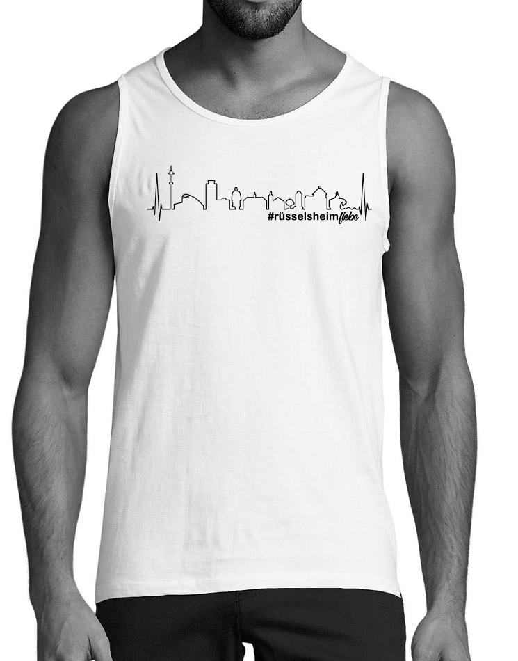 Skyline Tank Top weiss
