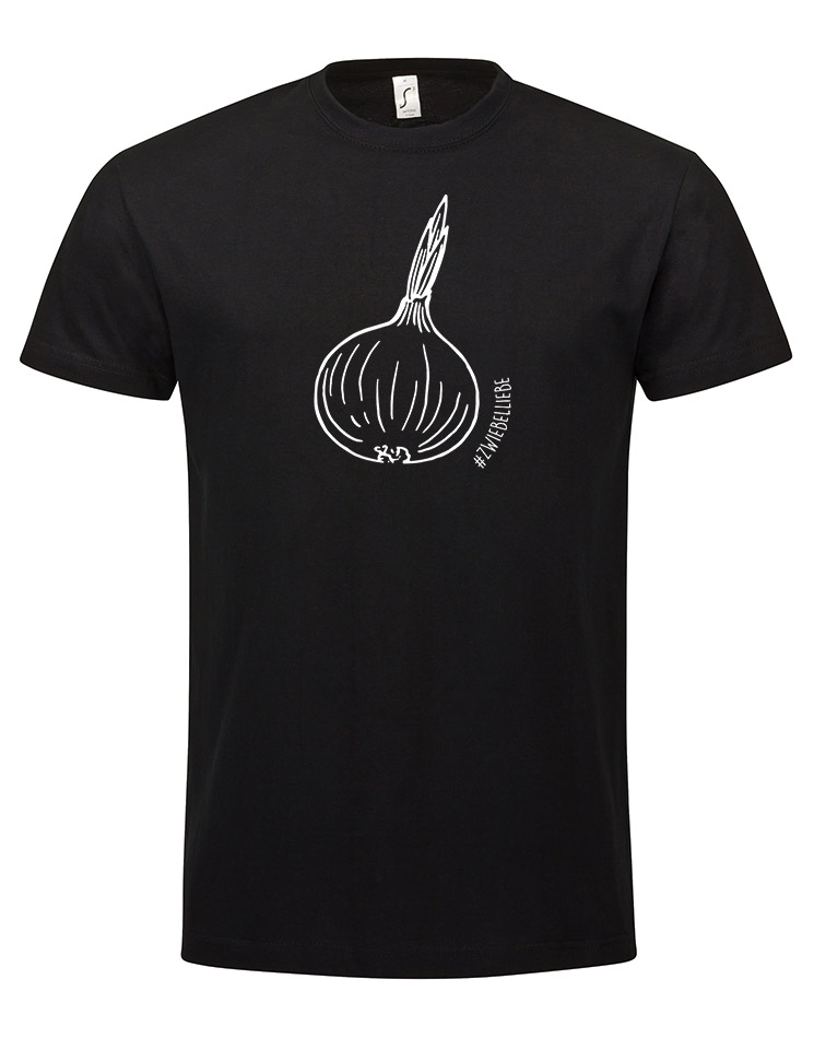 Zwiebelknolle T-Shirt schwarz