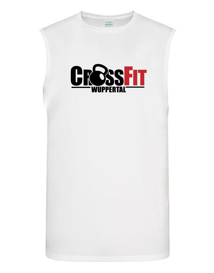 CrossFit Wuppertal Unisex Tank Top mehrfarbig auf weiss