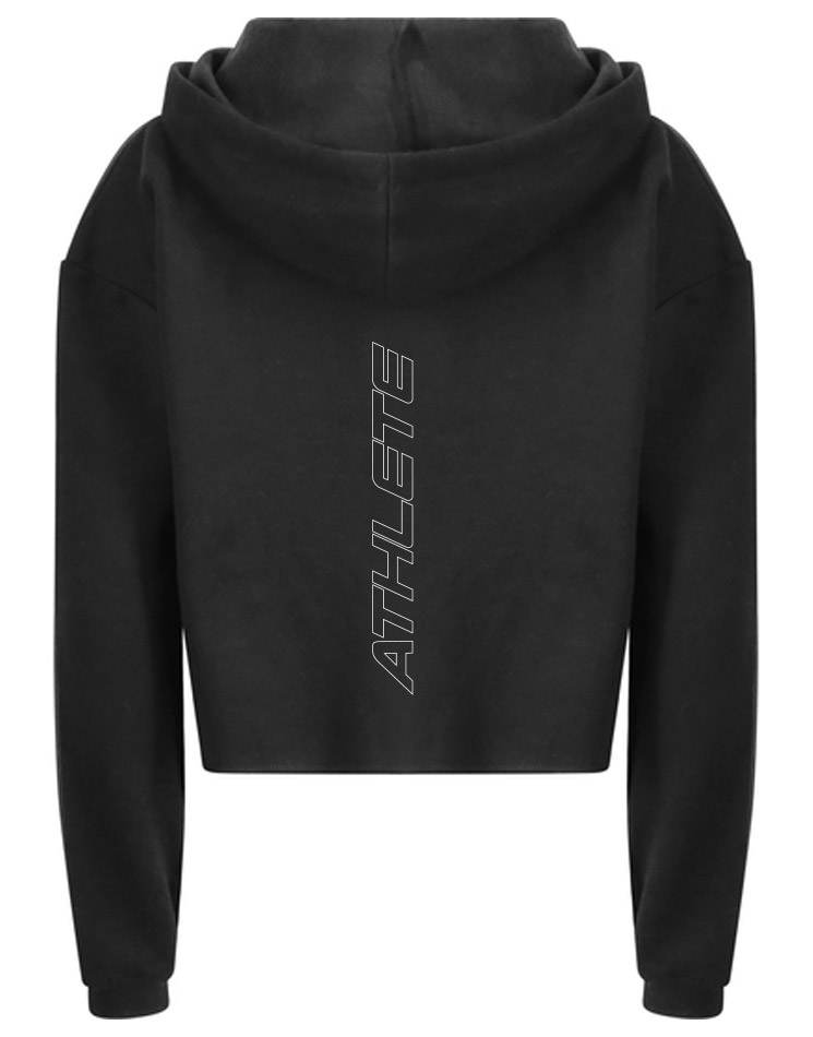 CrossFit Wuppertal Fitness Crop Hoodie Women 