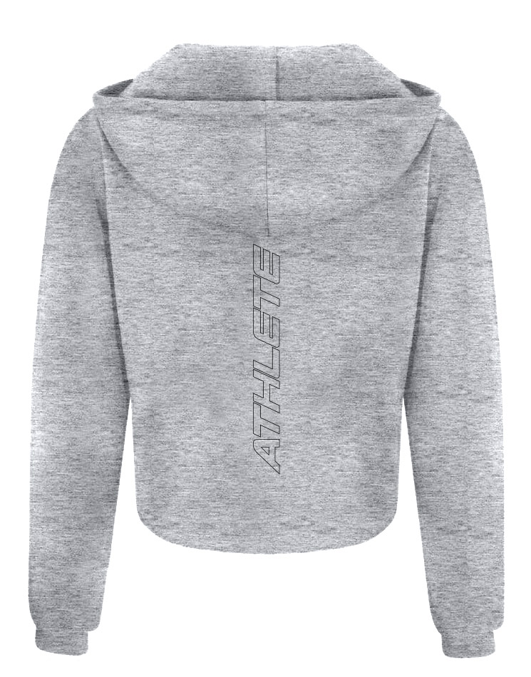 CrossFit Wuppertal Fitness Crop Hoodie Women 