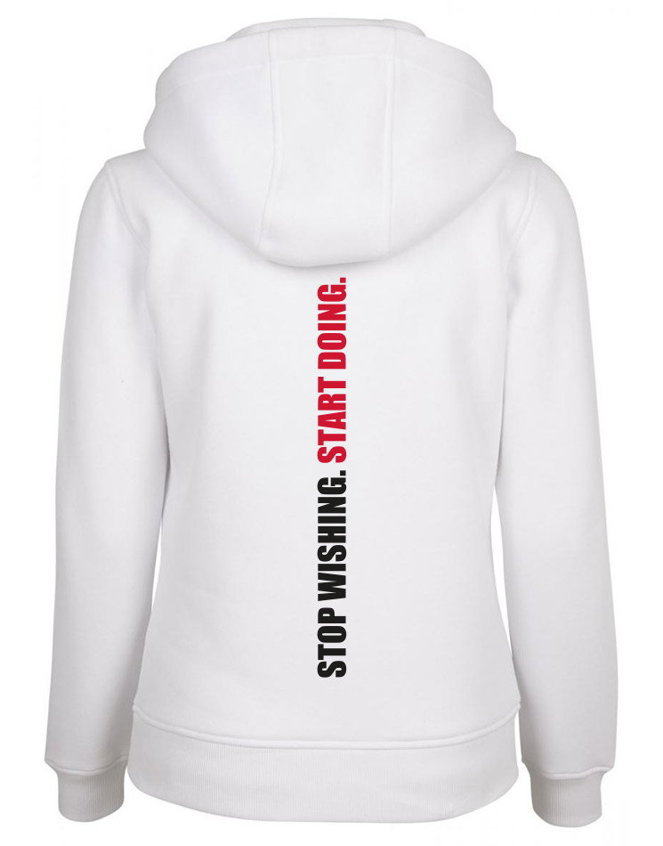 CrossFit Wuppertal Stop Wishing Start Doing Hoodie Women 