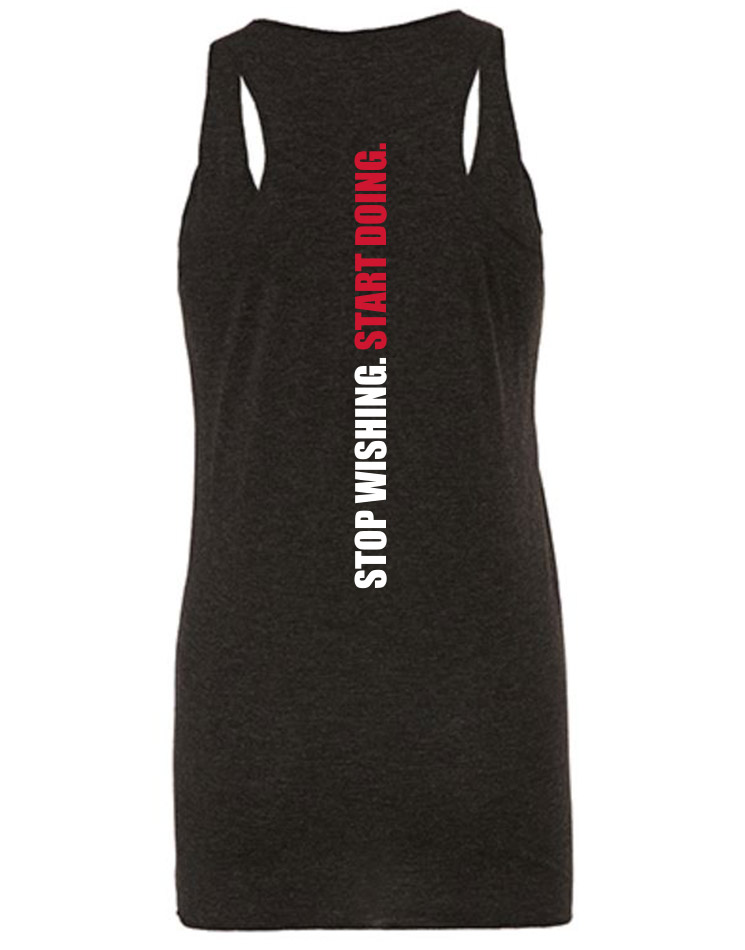 CrossFit Wuppertal Stop Wishing Start Doing Girly Tank Top 