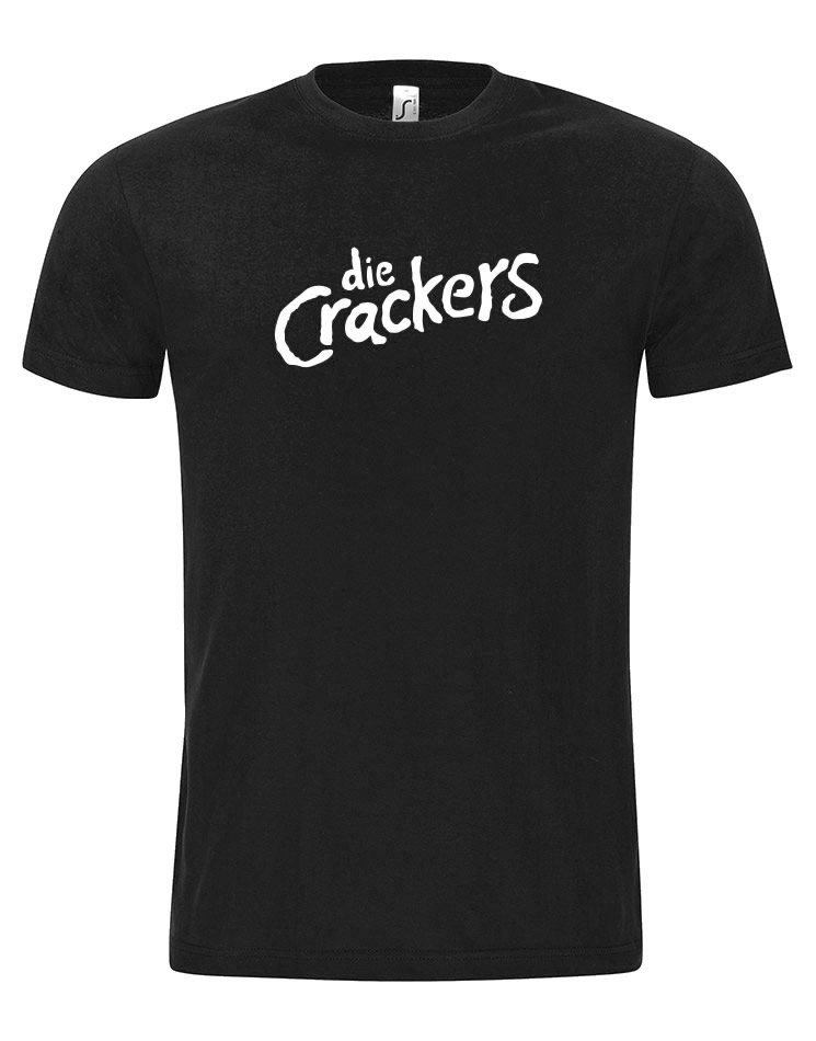 Die Crackers Logo-Shirt schwarz