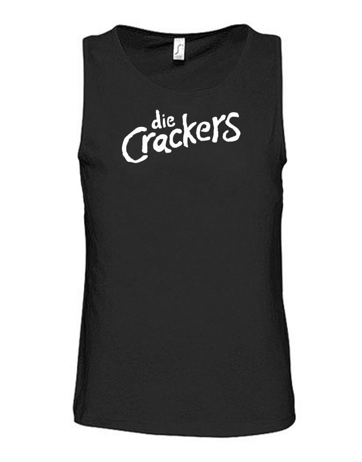 Die Crackers Logo-Tank-Top schwarz