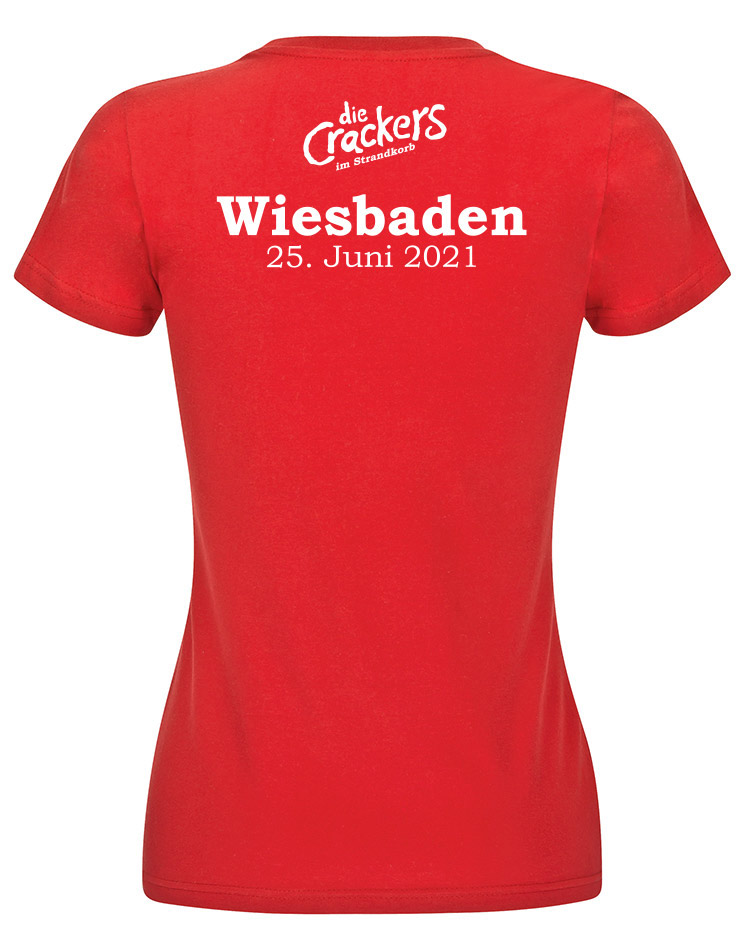 Die Crackers im Strandkorb Girly T-Shirt 