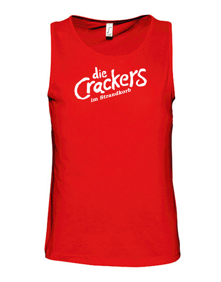 Die Crackers im Strandkorb Unisex Tank-Top rot