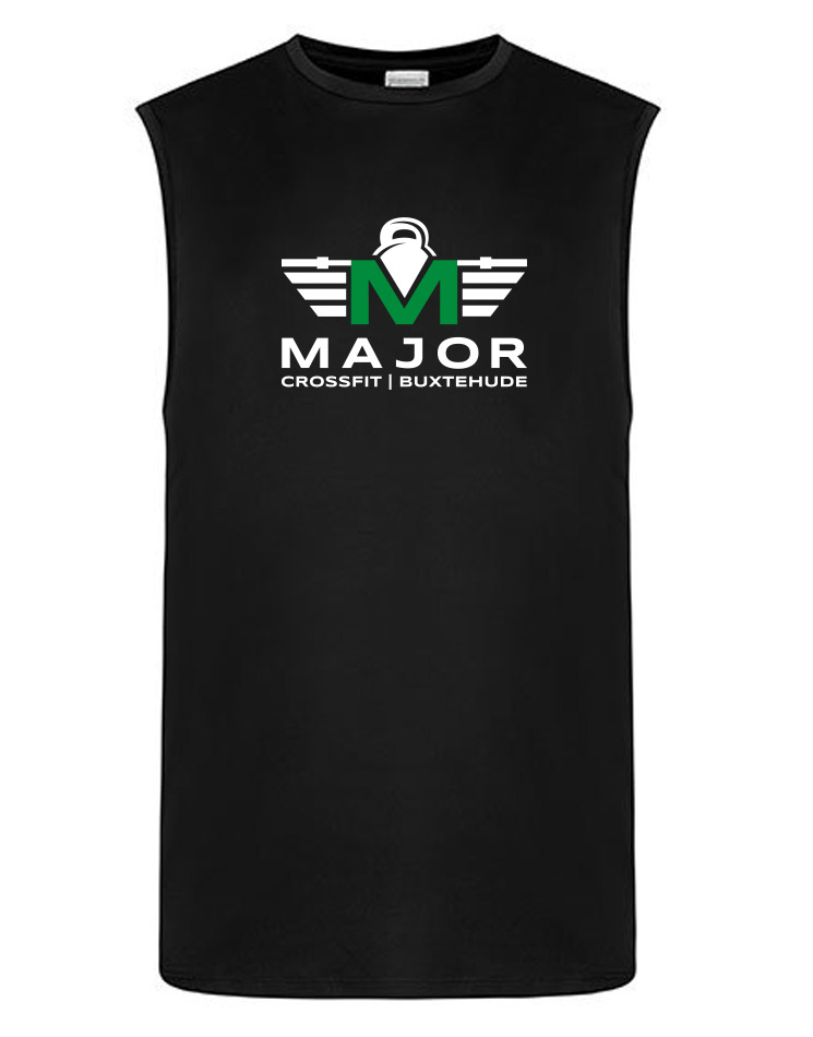 CrossFit Major Unisex Tank Top schwarz