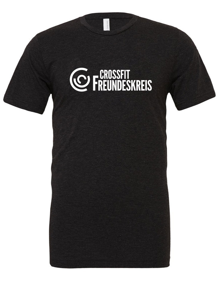 Crossfit Freundeskreis Unisex T-Shirt - BigPrint schwarz
