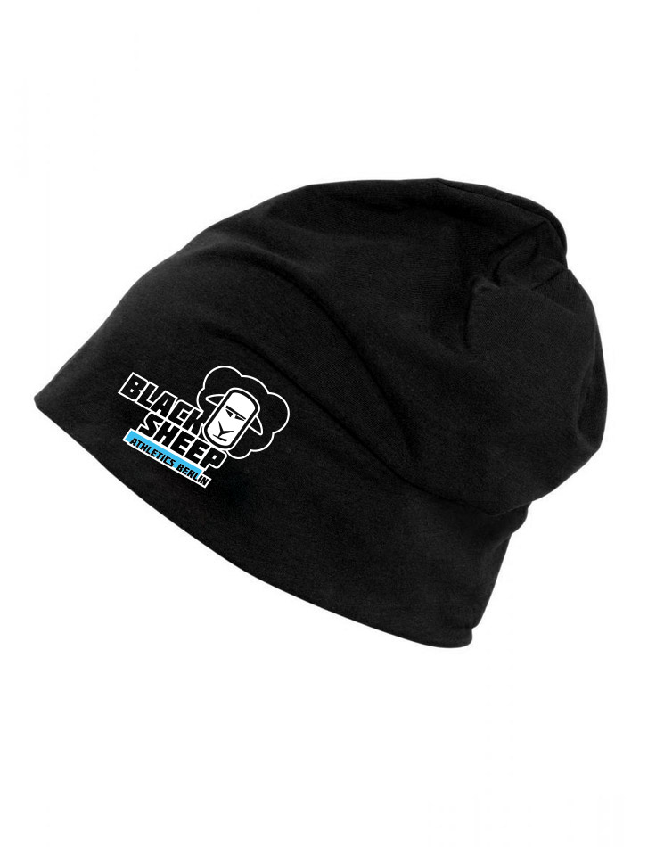 Black Sheep Athletics Berlin Beanie mehrfarbig auf schwarz