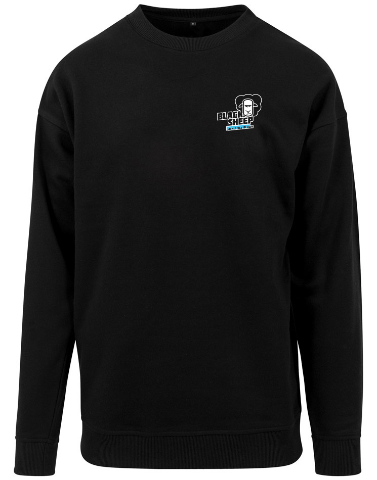 Black Sheep Athletics Berlin Sweat Crewneck mehrfarbig auf schwarz