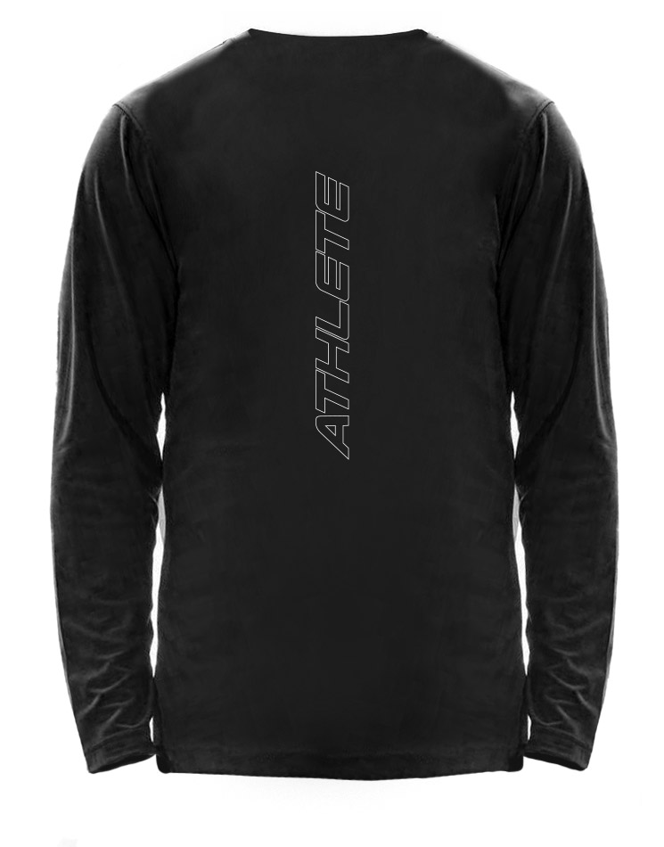 Black Sheep Athletics Berlin Long Sleeve Cool T - Athlete mehrfarbig auf schwarz