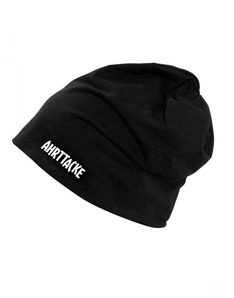 AHRTTACKE Beanie schwarz