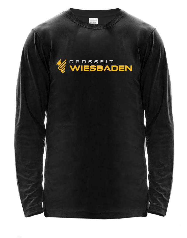 Long Sleeve Cool T mehrfarbig auf black