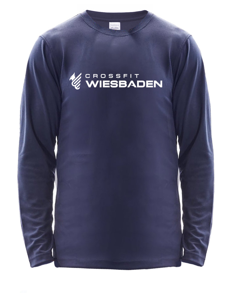 Long Sleeve Cool T blau