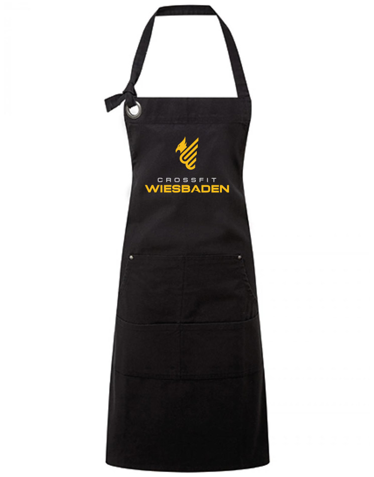 Calibre Heavy Cotton Canvas Pocket Apron mehrfarbig auf schwarz