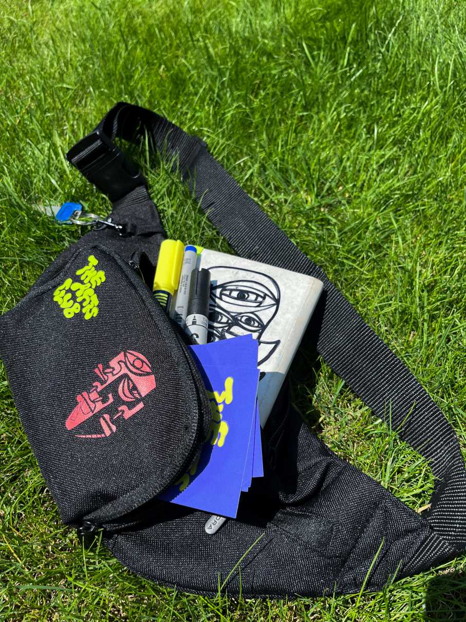 The Arts Club Bauchtasche schwarz