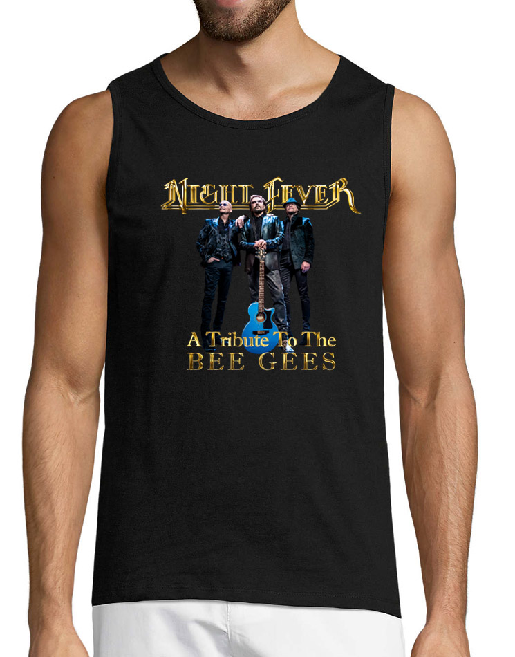 Night Fever Unisex Tank-Top schwarz