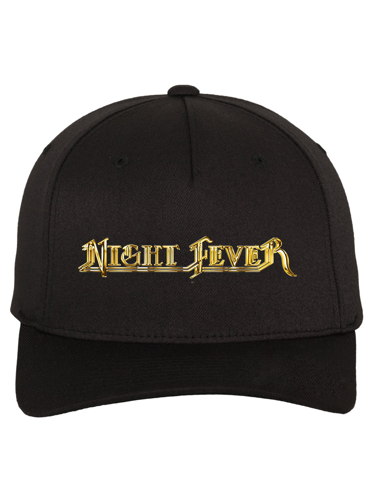 Night Fever Cap schwarz