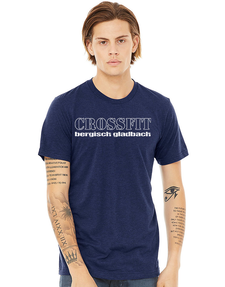 Crossfit BGL BIG BULL Unisex T-Shirt blau