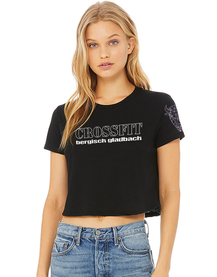 Crossfit BGL Womens Flowy Cropped Tee 