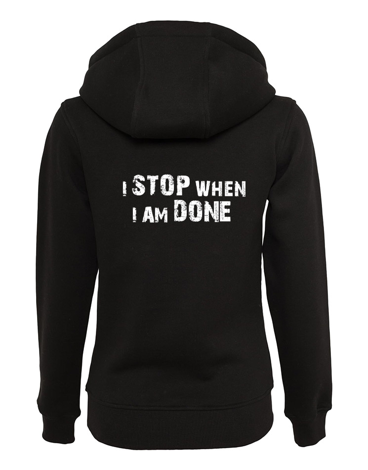 Ladies Heavy Hoody - I dont Stop 