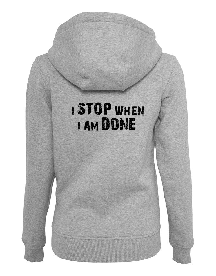 Ladies Heavy Hoody - I dont Stop 