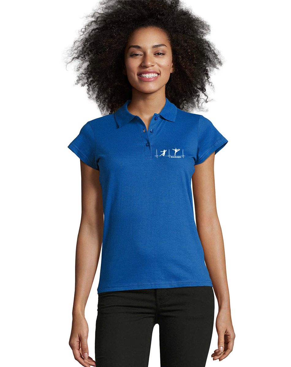 Herzschlag Handballliebe Woman Polo 