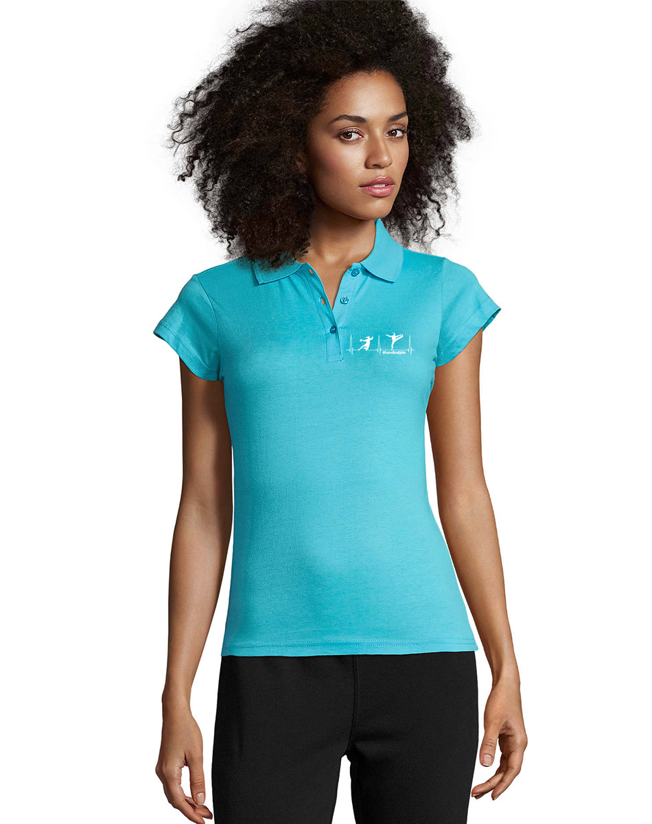 Herzschlag Handballliebe Woman Polo 