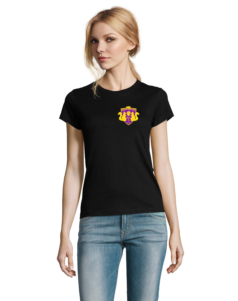 Kann Spuren von Nssen enthalten Girly T-Shirt 