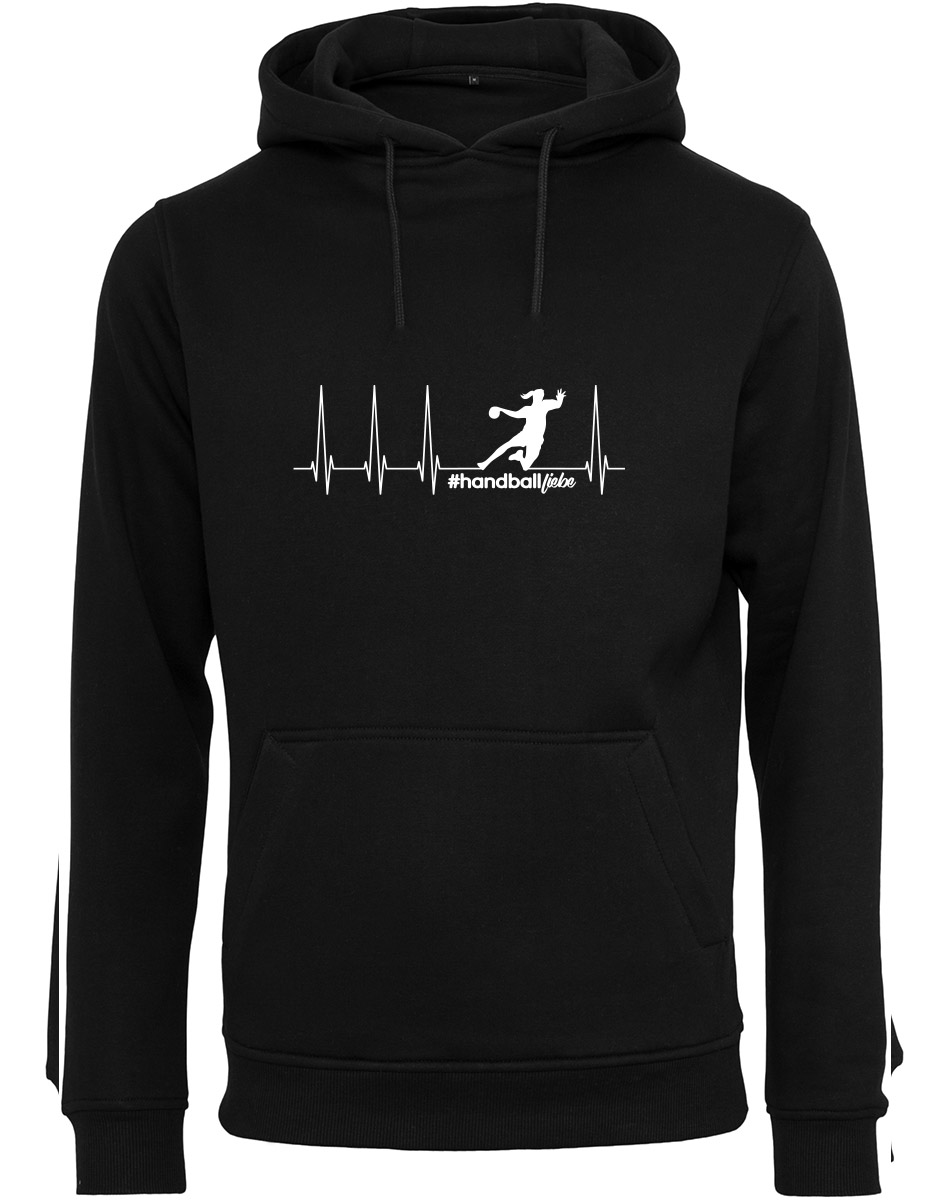 Herzschlag Sprungwurf Woman Heavy Hoodie Unisex 