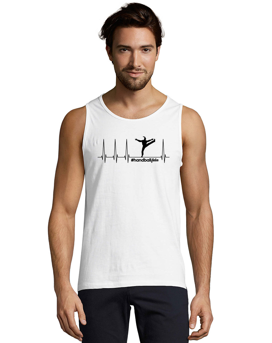 Herzschlag Torhterin Woman Unisex Tank-Top schwarz auf weiss