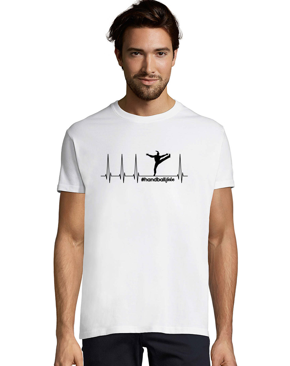 Herzschlag Torhterin Woman Unisex T-Shirt schwarz auf weiss