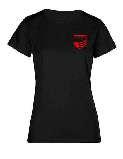 TC Rot-Weiss Damen Funktionsshirt schwarz