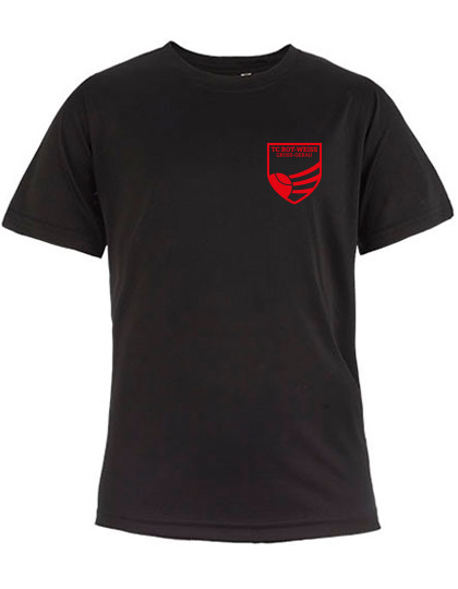 TC Rot-Weiss Kinder Funktionsshirt schwarz